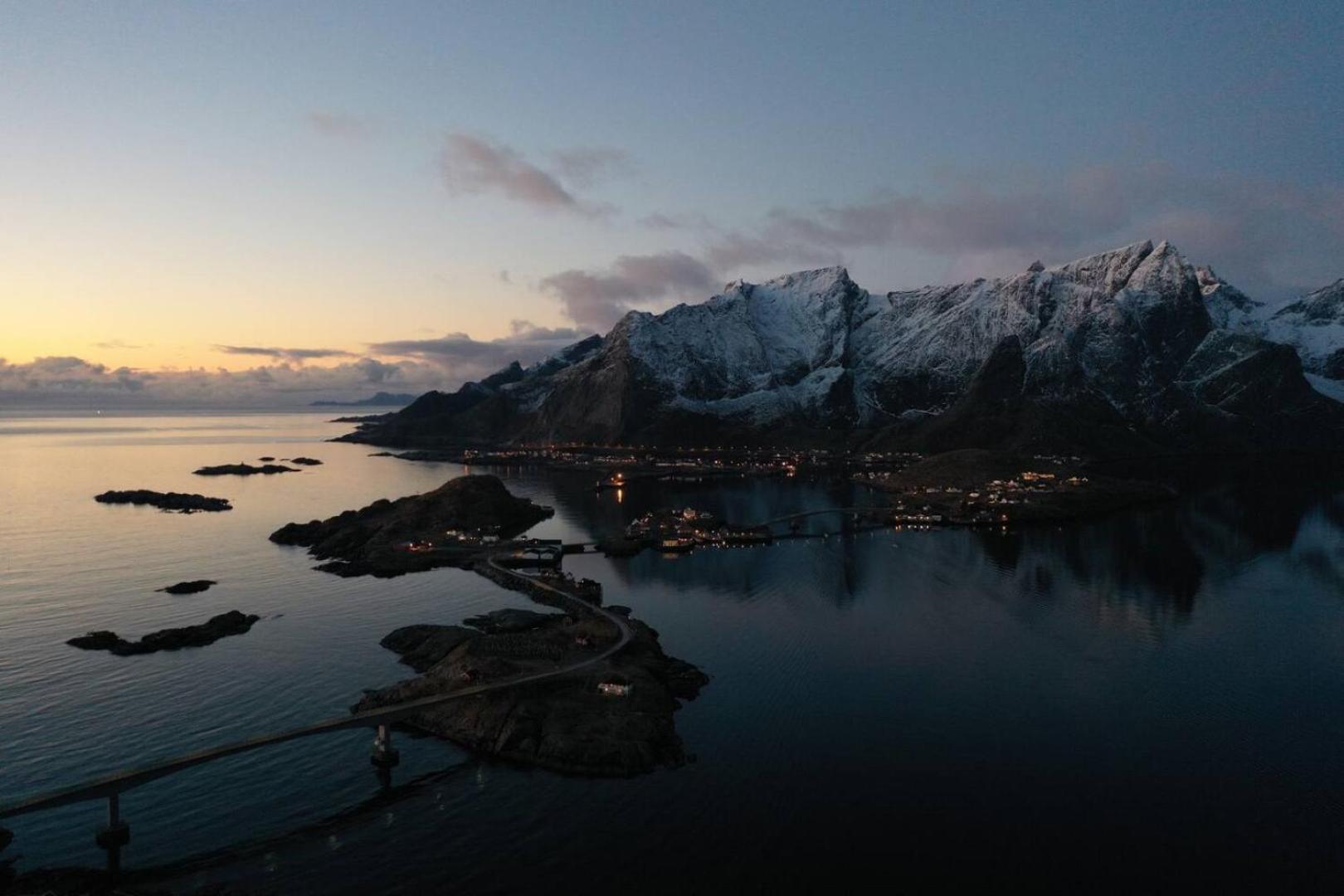 Lofoten Panoramic Luxury Home With Sauna Moskenes Bagian luar foto