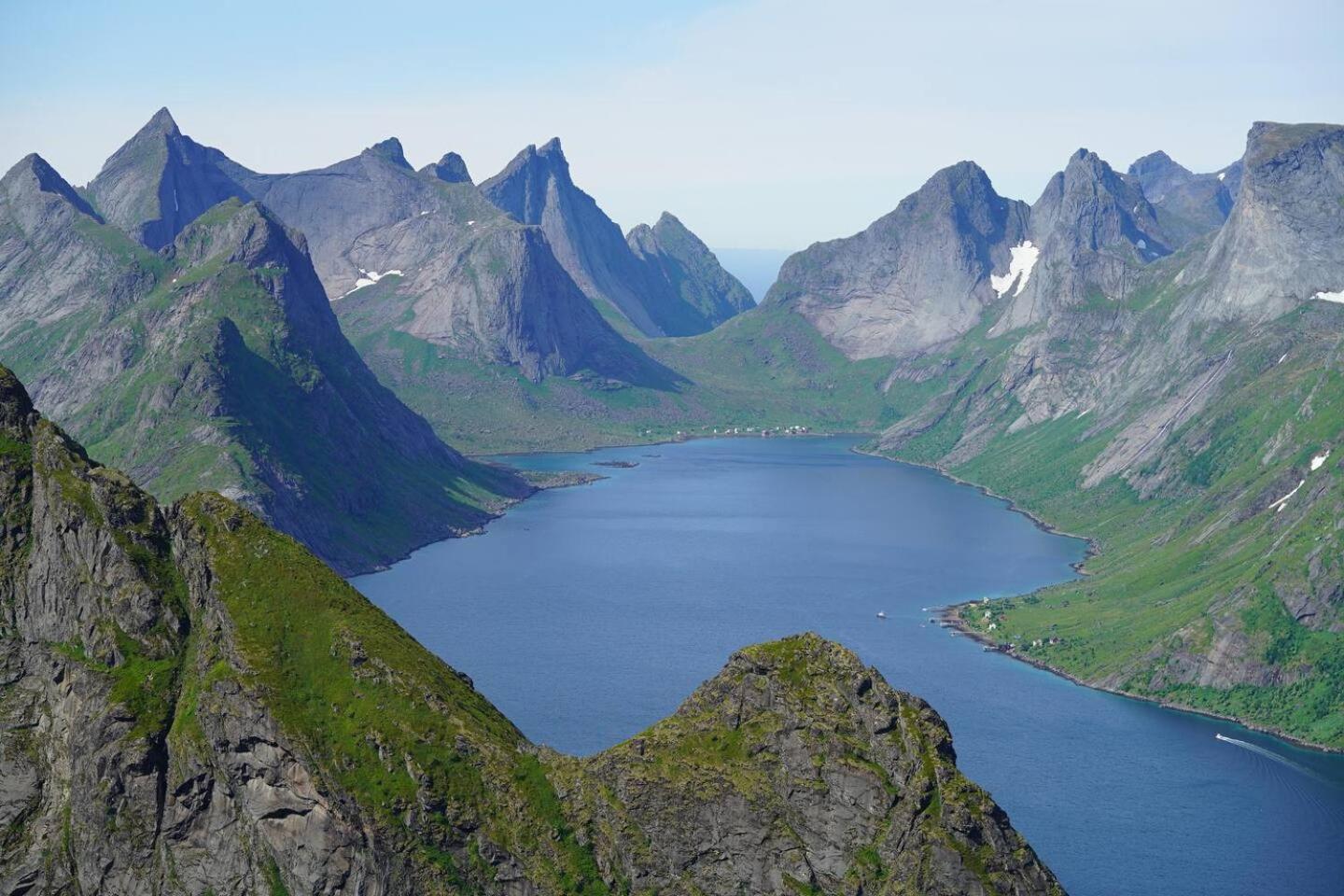 Lofoten Panoramic Luxury Home With Sauna Moskenes Bagian luar foto