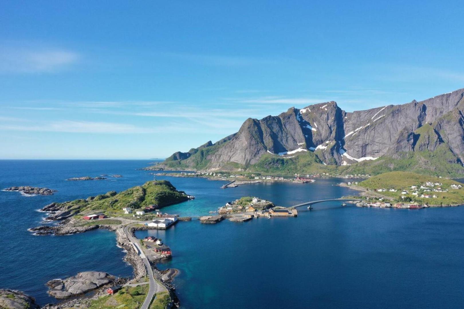 Lofoten Panoramic Luxury Home With Sauna Moskenes Bagian luar foto