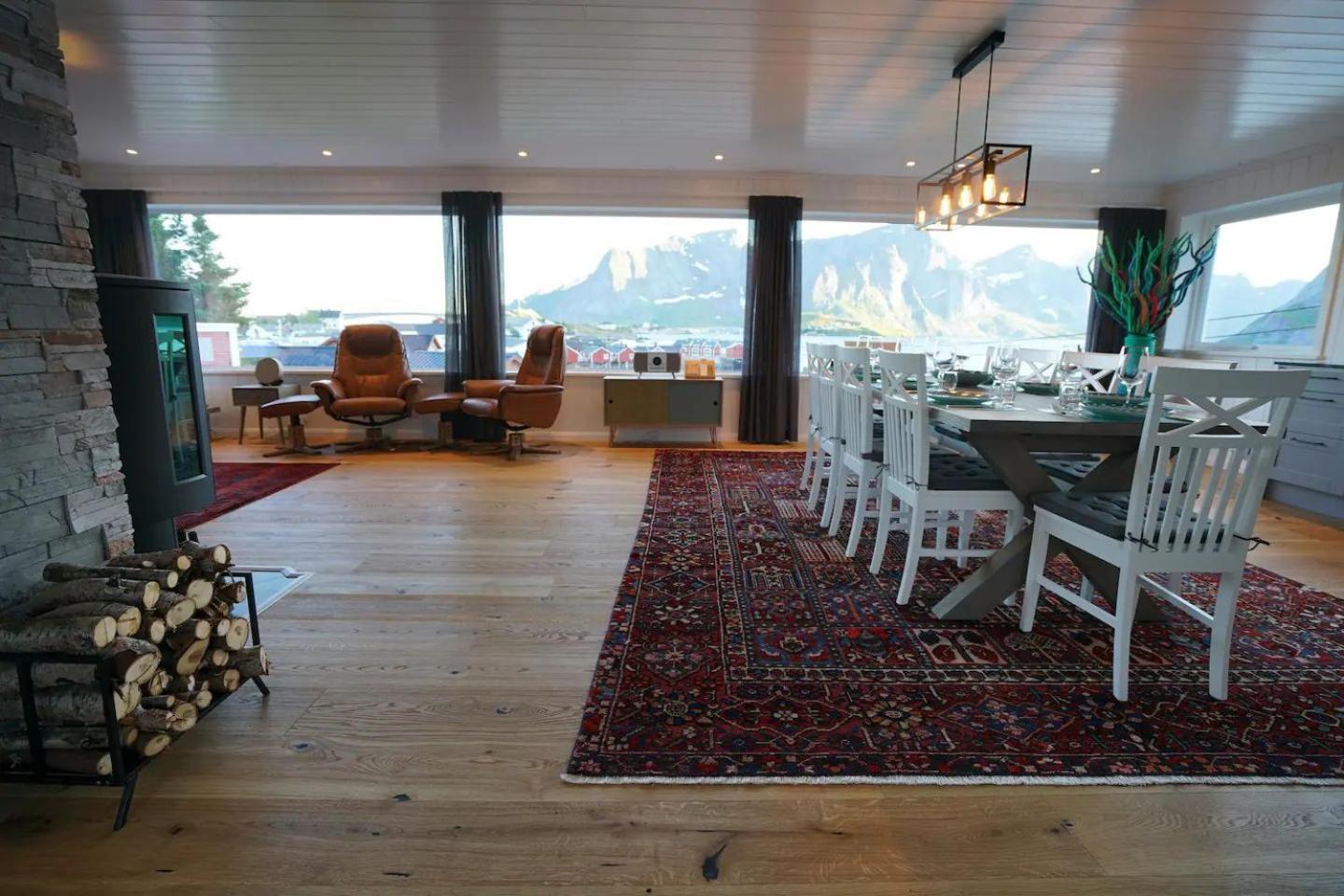 Lofoten Panoramic Luxury Home With Sauna Moskenes Bagian luar foto