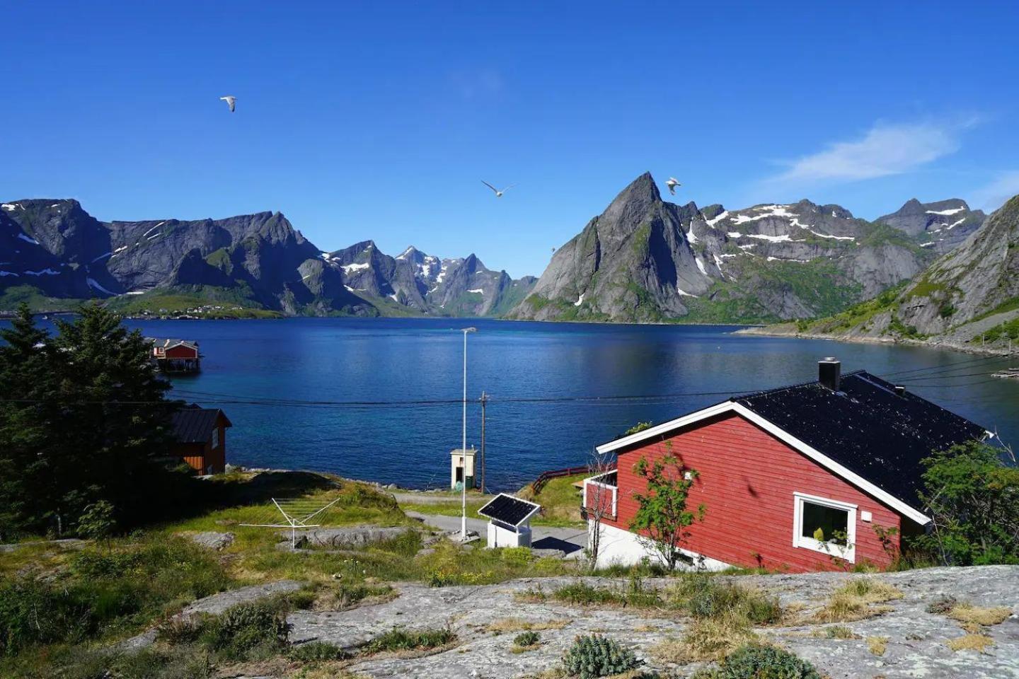 Lofoten Panoramic Luxury Home With Sauna Moskenes Bagian luar foto